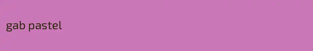 gab pastel